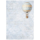 Stamperia Assorted Rice Paper Backgrounds A6 8/Sheets - Timeless