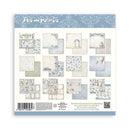 Stamperia Backgrounds Double-Sided Paper Pad 8"x 8" 10/Pkg - Timeless