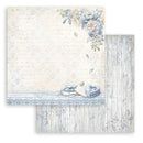 Stamperia Backgrounds Double-Sided Paper Pad 8"x 8" 10/Pkg - Timeless