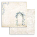 Stamperia Backgrounds Double-Sided Paper Pad 8"x 8" 10/Pkg - Timeless