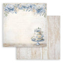 Stamperia Backgrounds Double-Sided Paper Pad 8"x 8" 10/Pkg - Timeless