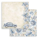 Stamperia Backgrounds Double-Sided Paper Pad 8"x 8" 10/Pkg - Timeless