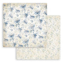 Stamperia Backgrounds Double-Sided Paper Pad 8"x 8" 10/Pkg - Timeless