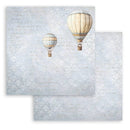 Stamperia Backgrounds Double-Sided Paper Pad 8"x 8" 10/Pkg - Timeless