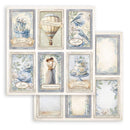 Stamperia Backgrounds Double-Sided Paper Pad 8"x 8" 10/Pkg - Timeless