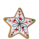 Bucilla Felt Ornaments Applique Kit Set Of 6 Jolly Gingerbread Snowman