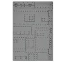 Sizzix 3D Texture Fades Embossing Folder A5 By Tim Holtz - Foundry