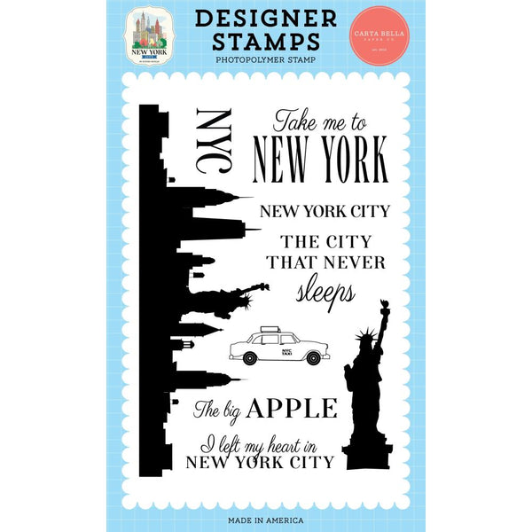 Carta Bella New York City Stamp Set NYC