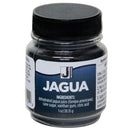 Jar of Jagua powder with black lid on a white background