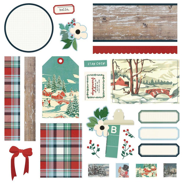 Simple Stories Simple Cards Card Kit Simple Vintage Flannel Season