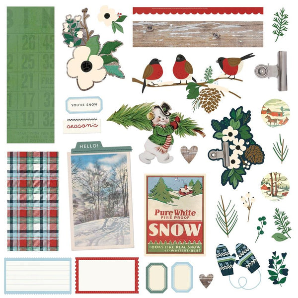Simple Stories Simple Cards Card Kit Simple Vintage Flannel Season