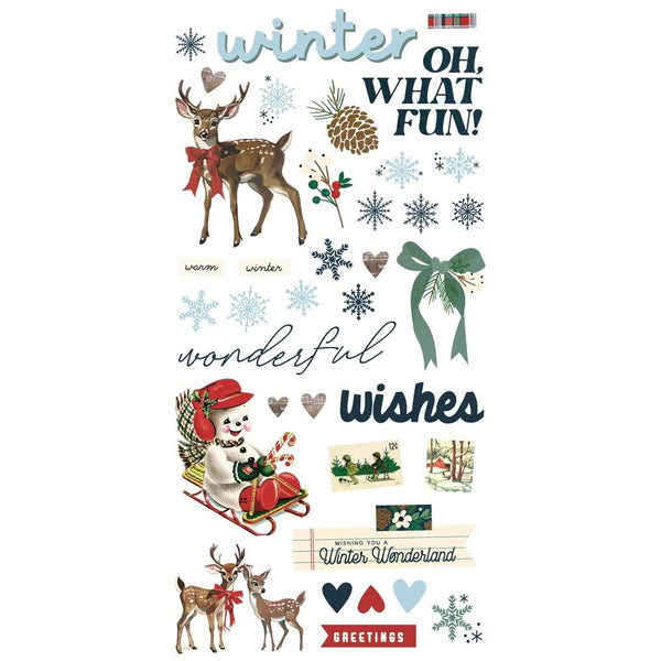 Simple Stories Simple Cards Card Kit Simple Vintage Flannel Season