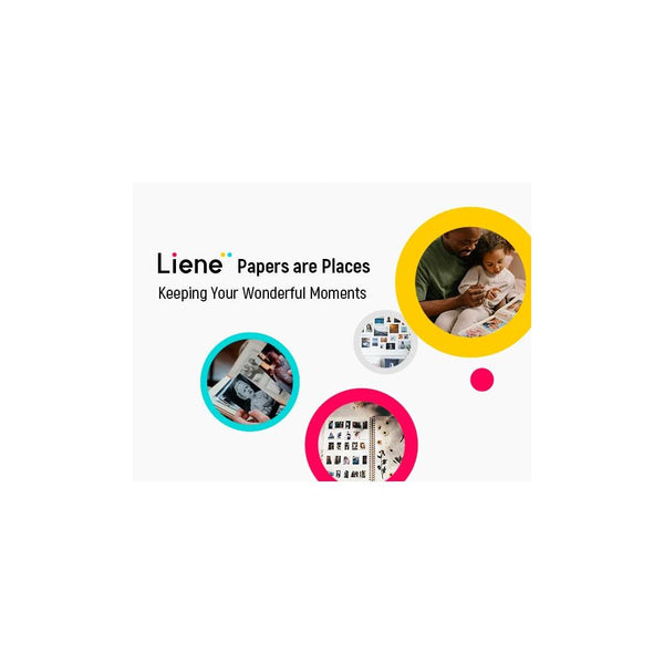 Liene Amber M100/M200 4"x 6" Photo Paper 80 Sheets & 2 Ink Cartridges