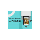 Liene Photo Sticker Cutter Photo Paper 4"x 6" W/Ink Cartridge 72 Sheets