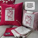 Jolly Santa Stick 'N Stitch Embroidery Pattern Collection - Believe