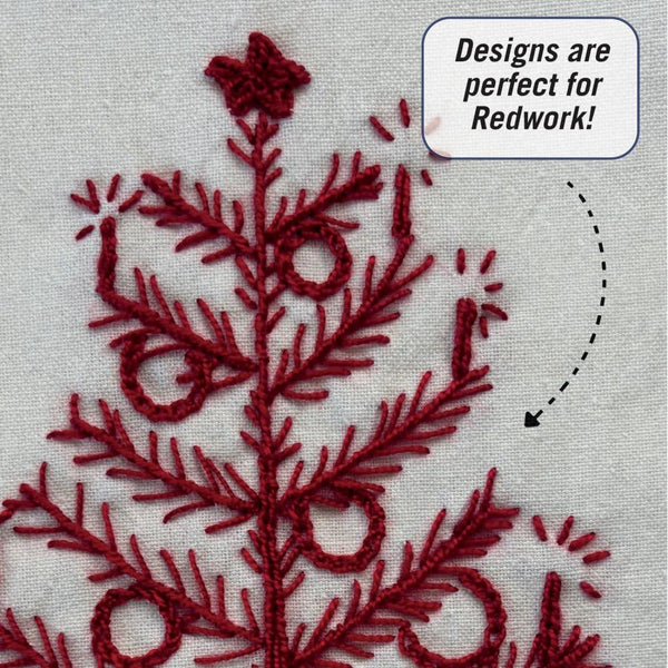 Jolly Santa Stick 'N Stitch Embroidery Pattern Collection - Jingle