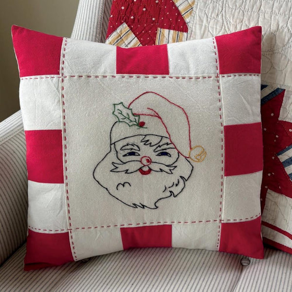 Jolly Santa Stick 'N Stitch Embroidery Pattern Collection - Merry