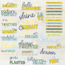 49 And Market Chipboard Set Botanical Buzz