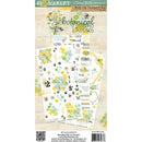 49 And Market Rub-On Transfer Set 6"X12" Botanical Buzz