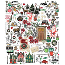 49 And Market Die-Cuts Icons, Mistletoe And Memories