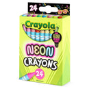 Crayola Crayons Neon 24/Pkg