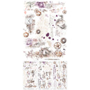 49 And Market Rub-On Transfer Set 6"X12" Echoes Of Time