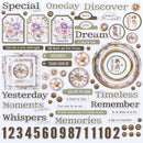 49 And Market Chipboard Set Bits, Echoes Of Time