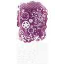 49 And Market Rub-On Transfer Set 6"X12" Irresistible Times, Echoes Of Time