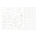 49 And Market Rub-On Transfer Set 6"X12" Irresistible Times, Echoes Of Time