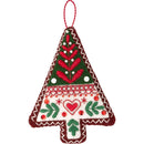 Bucilla Felt Ornaments Applique Kit Set Of 6 Santa's Nordic Set