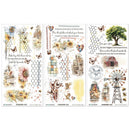 49 And Market Blendable Rub-On Transfer Set 6"X12" Whispering Way