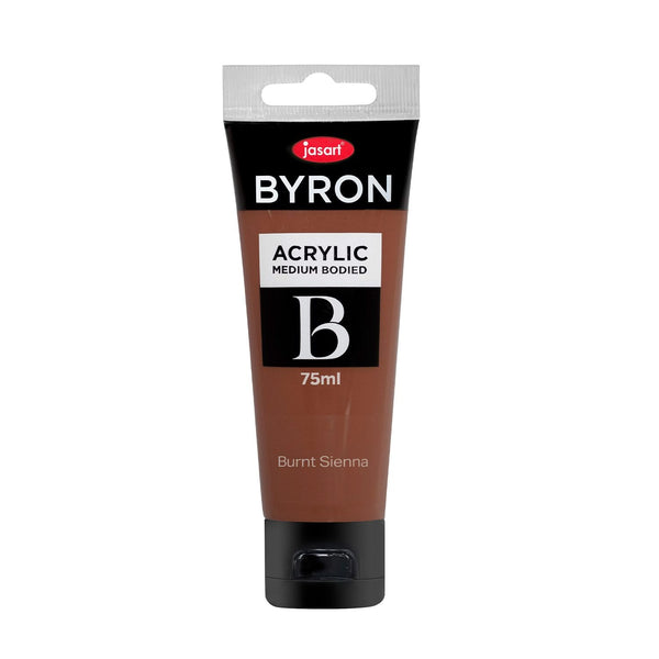 Jasart Byron Acrylic Paint 75ml - Burnt Sienna*