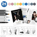 Spectrum Noir Fan Art Like A Pro Art Kit Magical Creatures*