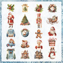 Poppy Crafts Festive Sticker Pack - Vintage Christmas
