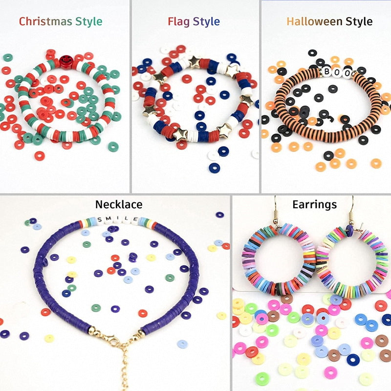Poppy Crafts Clay Letter Bead Kit 6000pcs CraftOnline