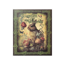 Poppy Crafts Burnt Edge Scrap Paper Pack - Garden of Memories 5 - 50pcs