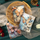 Poppy Crafts Butterfly Scrap Paper Pack - Purple Imprinted