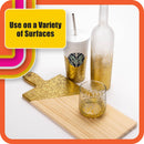 Mod Podge Diswasher Safe Acrylic Sealer 8oz Glitter Gold*