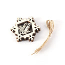 Poppy Crafts Wooden Ornaments Set - Christmas Collection - Festive Flakes*