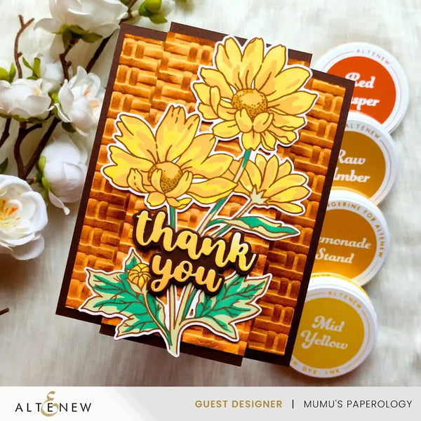 Altenew Citrus Punch Fresh Dye Ink Pad - Raw Amber