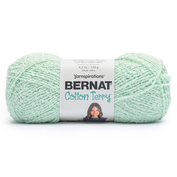 Bernat Cotton Terry Yarn Freshmint