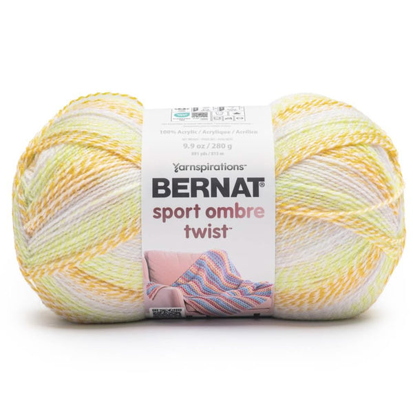 Bernat Sport Ombre Twist Yarn Melon