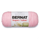 Bernat Super Value Solid Yarn - Baby Pink
