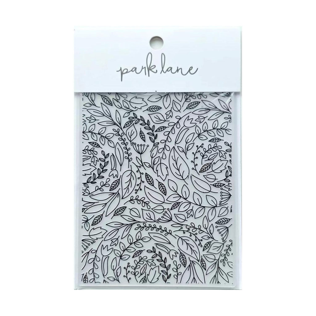 Poppy Crafts Park Lane Embossing Folder Leaves & Vines