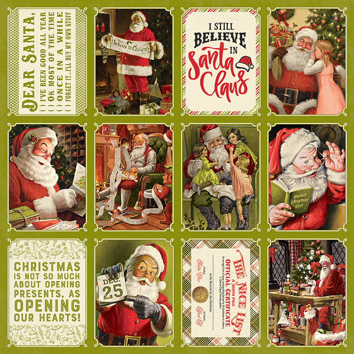 Authentique Collection Kit 12in X 12in - Magical Christmas