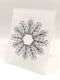 Poppy Crafts Embossing Folder #225 - 6"x6" - Floral Flake