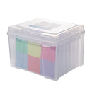 Universal Crafts Card Keeper and Storage Box w/ Inserts & Labels