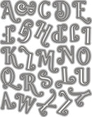 Poppy Crafts Cutting Dies & Stamp Set #102 - Alpha #2