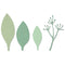 Sizzix Thinlits Die Set 4pk - Elegant Leaves