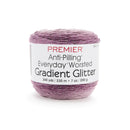 Premier Everyday Worsted Gradient Glitter Yarn - Thistle Tones